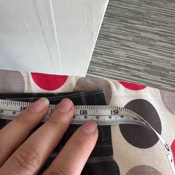 Grey checked tailored skinny trousers size XL - Picture 10 of 11